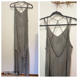 NWT Maitai Strappy High Low Maxi Dress